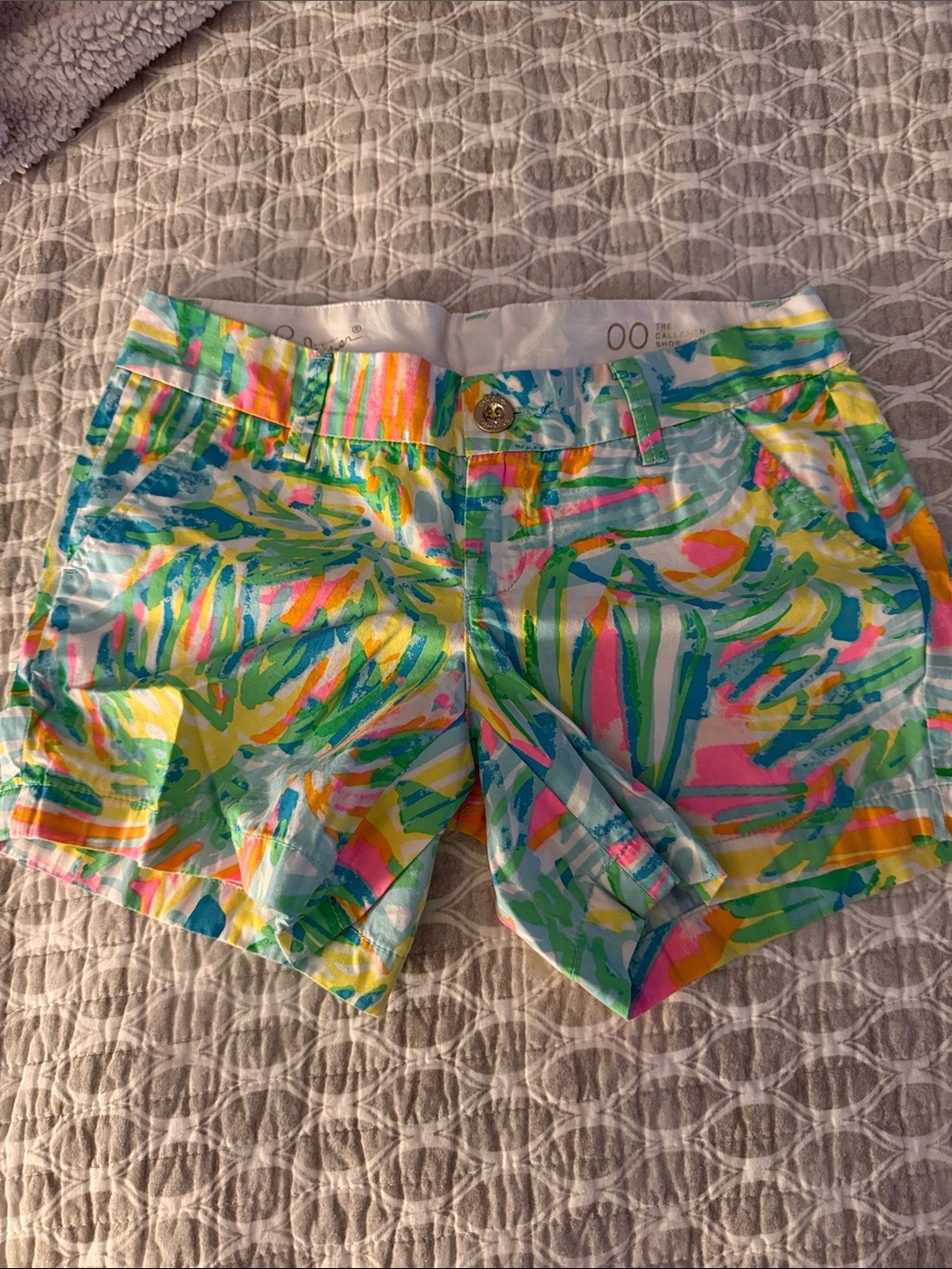 Vibrant Multicolor Lilly Callahan Women's Shorts